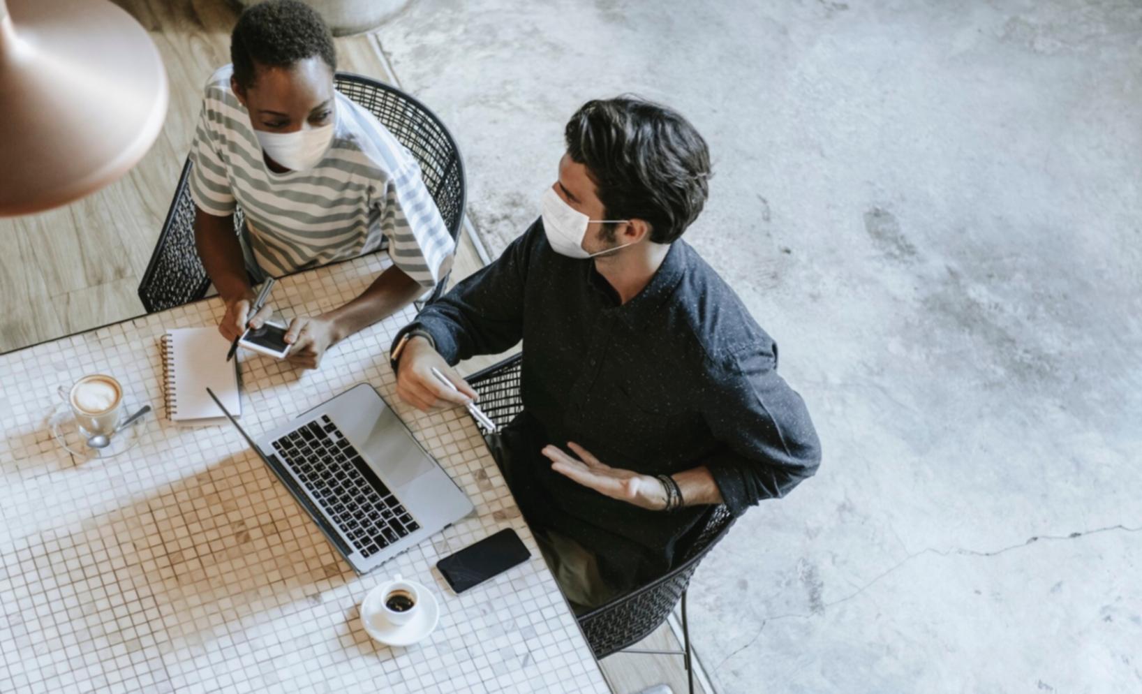 Modern office workspace representing financial planning and business strategy